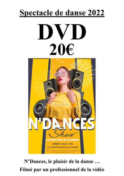 DVD Spectacle de dance 2022